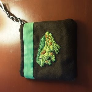 Hand made frog pouch
